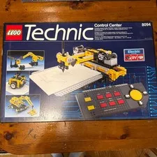 Lego 8094 Control Center Technic Universal Building Set 100% Complete With Pen