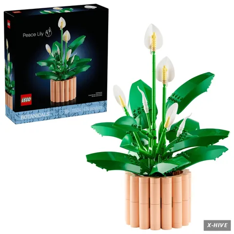 LEGO Botanical Collection Peace Lily Magnolia Branches Flower Building Set 10340