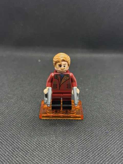 LEGO Marvel Star-Lord Minifigure Black Boots Guardians’ Ship 76193 NEW Blasters