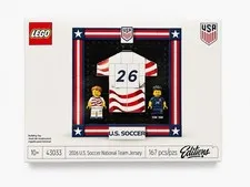 LEGO 43033 2026 U.S. Soccer National Team Jersey Editions 167 Pc New Sealed