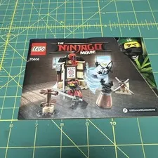 Lego The Ninjago Movie #70606 Instruction Book Only