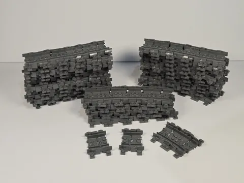 LEGO 60205 Flexible Track x 124