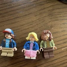 LEGO Stranger Things Minifigure Lot of 3 w/ Dustin Eleven and Joyce