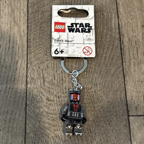LEGO Star Wars  DARTH MAUL Minifigure Keyring Keychain 854188, 6384295, RETIRED