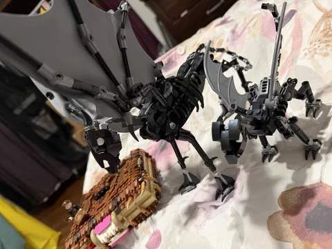 LEGO 76458 The Thestral Family & 76449 Chomping Monster Book of Monster