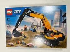 LEGO City Yellow Construction Excavator 60420 Set - New Factory Sealed Retired