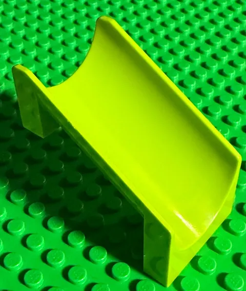 1 LEGO Part 27976 Lime Green Slide Playground 4 x 6 x 6 Straight