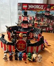 LEGO NINJAGO Legacy Monastery of Spinjitzu 70670 Used Retired W/Manual & Box