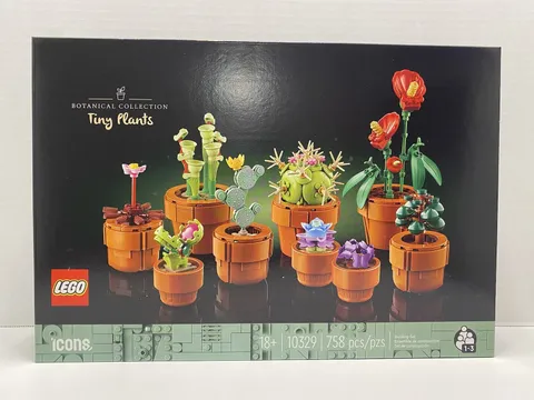 LEGO Icons Tiny Plants Build and Display Set 10329 Sealed