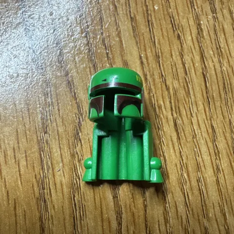 LEGO Star Wars Boba Fett Green Printed Minifigure Helmet Headgear 1 Piece