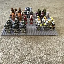 LEGO Star Wars Custom Clone Lot