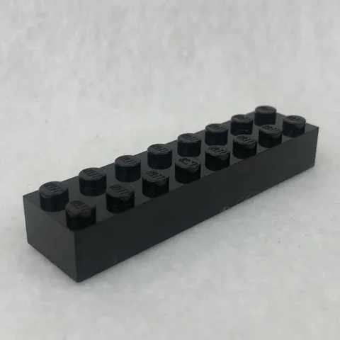LEGO 3007 Black Brick 2 x 8 (x1)