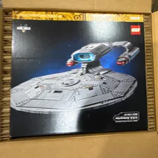 LEGO Icons U.S.S. Enterprise NCC-1701-D 10356, 3600 Pieces, Ages 18+, Box
