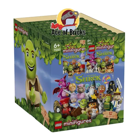 LEGO 71053 Collectible Minifigures Shrek Series - Sealed Case of 36 (PRE-ORDER)