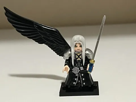 Lego FF7 Sephiroth Minifigure Custom Printed
