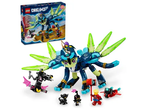 LEGO® DreamZzz 71476-1 Zoey and Zian the Cat-Owl