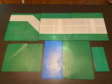 Vintage Lego Baseplates Lot of 7
