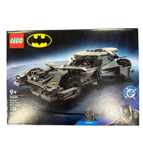 LEGO Kids Black Batman v Superman Batmobile 76331 Building Set 220 Pcs