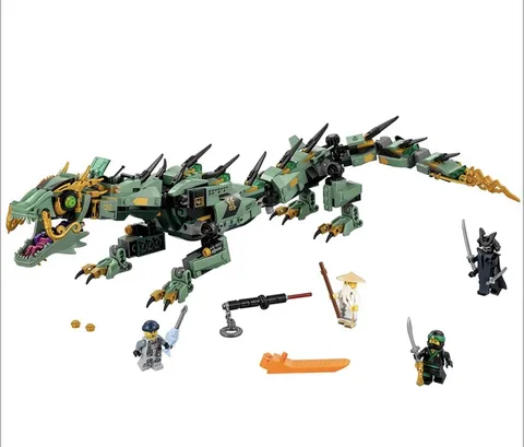 Lego Ninjago Movie Set (70612) Lloyd Wu, and Charlie. (Garmadon on page)