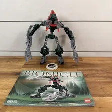 LEGO Bionicle 8616 Vahki Vorzahk NEAR COMPLETE  (wrong disk) Ships Fast!
