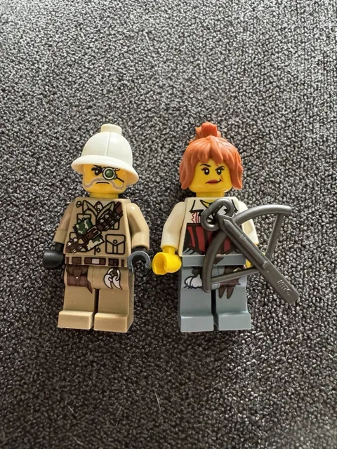 LEGO Monster Fighters: 9644 Quinton Steele & Ann Lee Minifigures 9462, 9467