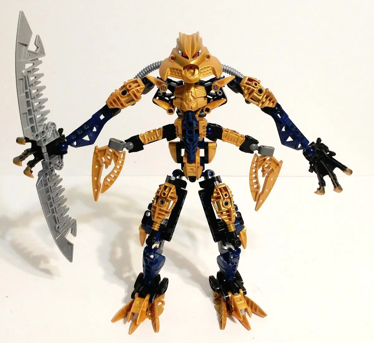 Lego Bionicle Brutaka 8745 Warriors Titan Gold 2006 Voya Nui - Incomplete