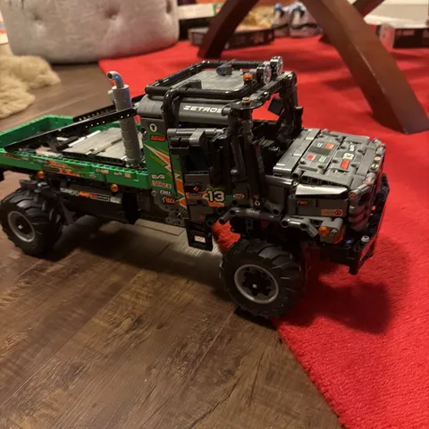 LEGO TECHNIC 42129 - 4X4 MERCEDES-BENZ ZETROS TRIAL TRUCK - GREAT COND, INC INST