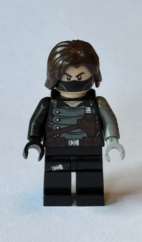 LEGO Winter Soldier Minifigure - 5002943 MARVEL Avengers (Bucky Barnes)
