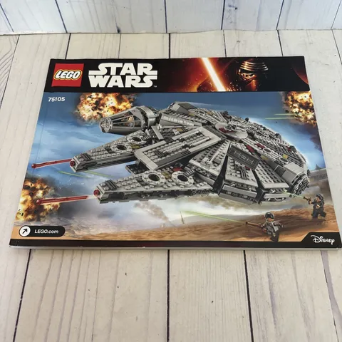 Lego Star Wars 75105 Instruction Booklet 2015 millennium falcon
