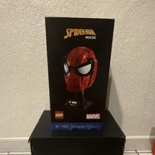 LEGO Marvel Spider-Man's Mask 76285 Building Set 487 pcs 18+ w/ Display Stand