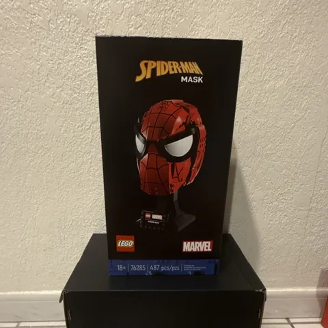 LEGO Marvel Spider-Man's Mask 76285 Building Set 487 pcs 18+ w/ Display Stand