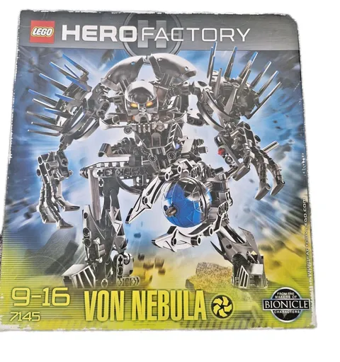 LEGO von Nebula 7145 Sealed Unopened Box Bionicle The Mastermind Blackhole Creat