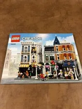 Manual LEGO 10255 Assembly Square Creator Expert Instruction Manual ONLY