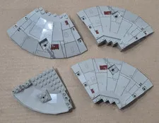 Lego Parts from Set 7190 Millenium Falcon Unique Specialty Saucer Top Panel