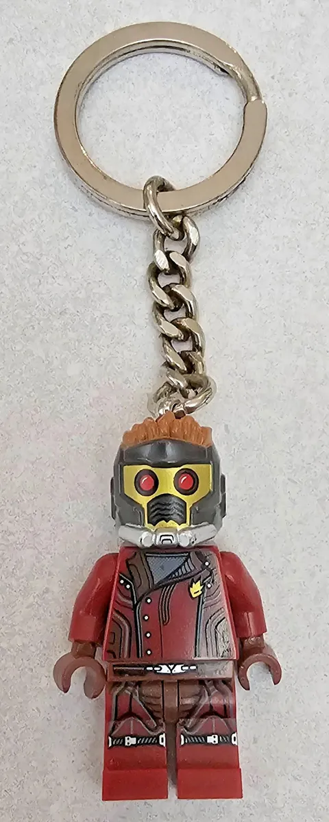 LEGO Star-Lord Marvel Super Heroes Keychain Minifigure 851006
