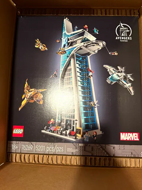 LEGO Marvel Avengers Tower 76269 Complete Set 5201 pcs 18+