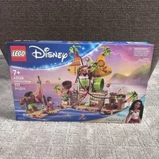 LEGO Disney Moana 2 Kakamora Barge Kids Toy Maui Moana 43258 - New In box Sealed
