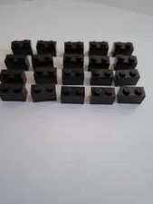 No 282 20x Legobasic 3004. 1x2. Black