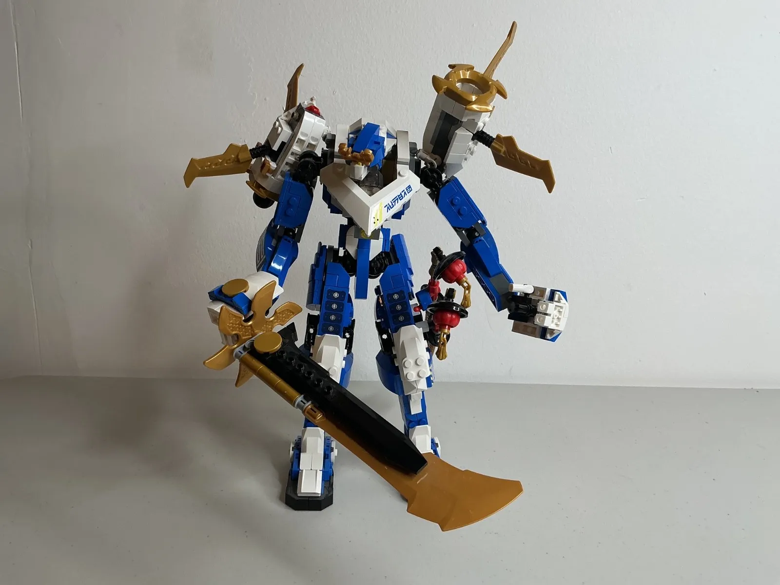 LEGO Ninjago 71785 Jay's Titan Mech [MECH-ONLY/PRE-BUILT]