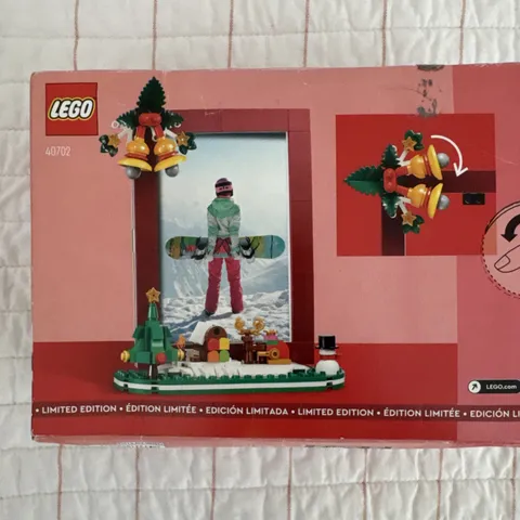 LEGO 40702 Limited Edition Christmas Picture Frame 209pcs New