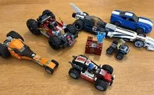 LEGO Vehicle Lot 6 Cars/Truck  Lot