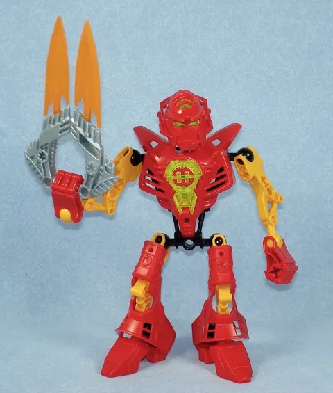 Hero Factory 7167 WILLIAM FURNO - Complete Lego Bionicle Figure with Weapons