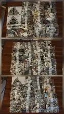 Lego 11377 THE LORD OF THE RINGS MINAS TIRITH BULD ONLY AND NO MINIFIGURES