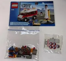 Lego City 3366 Satellite Launch Pad (with storage case)