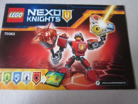 Lego Nexo Knights 70363 Building Instructions Instruction