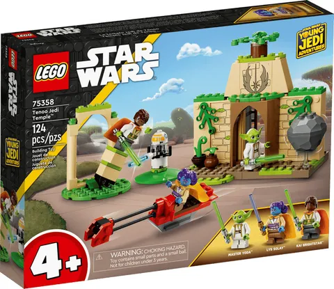 LEGO Star Wars 75358 Tenoo Jedi Temple 124 Pieces NEW Sealed