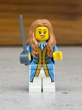 LEGO Bluecoat Governor's Daughter Minifigure pi157 70412