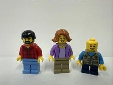 LEGO Minifigure CAMPER FAMILY - Caravan Trailer Family Lot 60182
