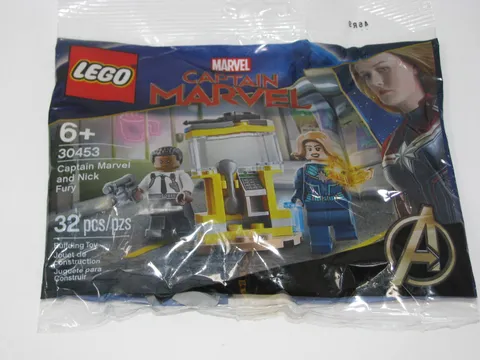 Lego Set 30453 Captain Marvel and Nick Fury Minifigure Avengers Polybag SEALED