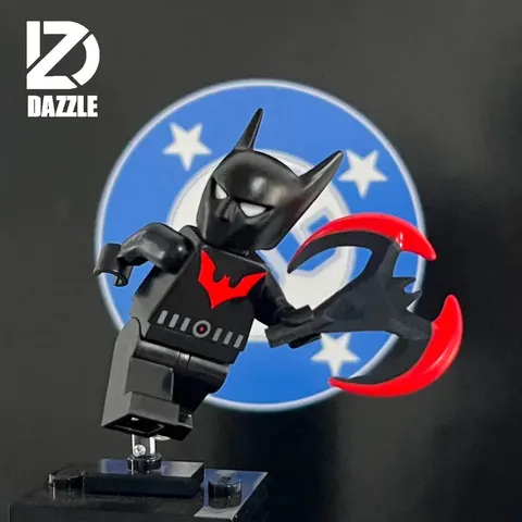 LEGO DC Comics Dazzle Brick Custom The Beyond Knight Batman Beyond Minifigure
